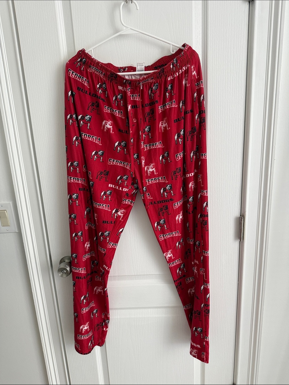 Georgia Bulldogs Red Logo Lounge Pants